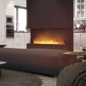 InFire - Εντοιχιζόμενο τζάκι Βιοαιθανόλης BIO 120x45 cm 3kW μαύρο