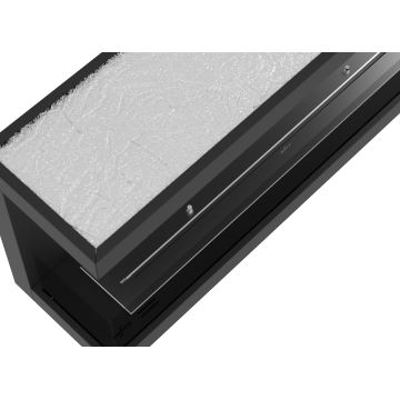 InFire - Εντοιχιζόμενο τζάκι βιοαιθανόλης BIO 120x50 cm 5kW μαύρο