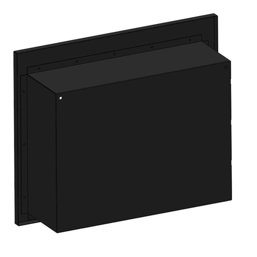 InFire - Χωνευτό τζάκι Βιοαιθανόλης 49x60 cm 3kW μαύρο