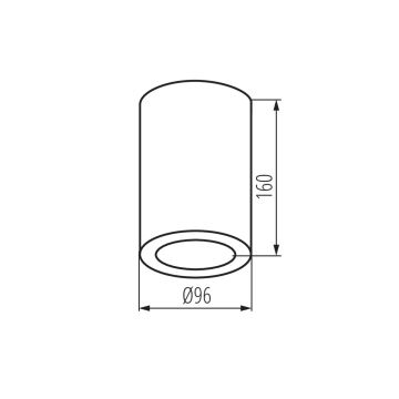 Φωτιστικό σποτ μπάνιου AQILO 1xE27/20W/230V IP65 λευκό