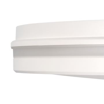 Φωτιστικό οροφής εξωτερικού χώρου LED BENO ECO LED/20W/230V 3000/4000/6500K διάμετρος 20 cm IP65 λευκό