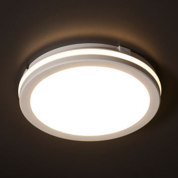 Φωτιστικό οροφής εξωτερικού χώρου LED BENO ECO LED/40W/230V 3000/4000/6500K διάμετρος 40 cm IP65 λευκό