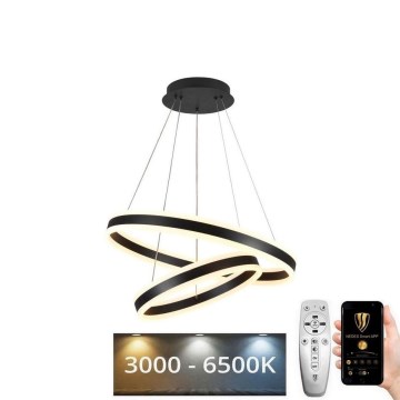 LED Dimmable κρεμαστό φωτιστικό οροφής LED/135W/230V 3000-6500K + τηλεχειριστήριο