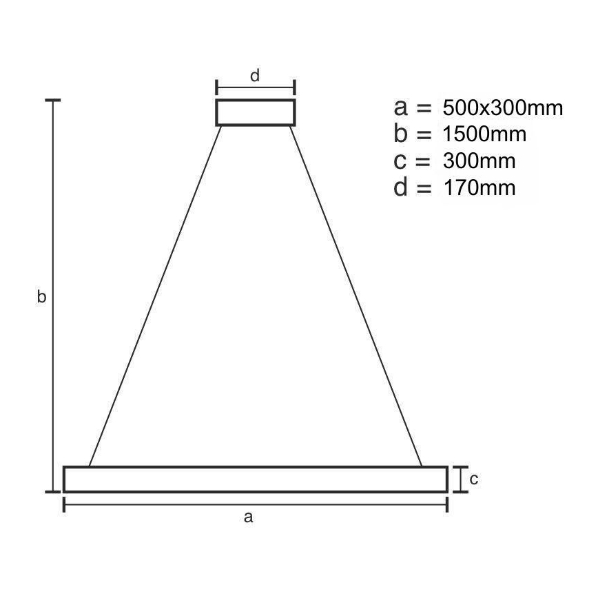 LED Dimming κρύσταλλο πολύφωτο on a string LED/70W/230V 3000-6500K χρυσαφί + τηλεχειριστήριο