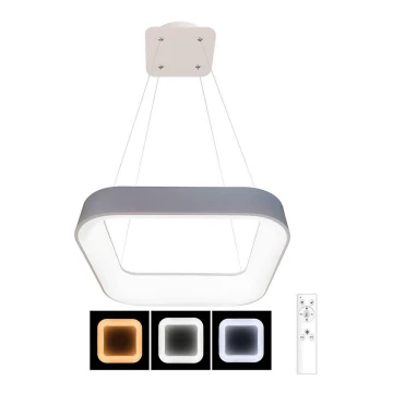 LED Dimmable κρεμαστό φωτιστικό οροφής NEST LED/40W/230V 3000-6500K γκρι + τηλεχειριστήριο