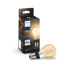 LED Dimmable λάμπα Philips Hue WHITE FILAMENT A60 E27/7W/230V 2100K