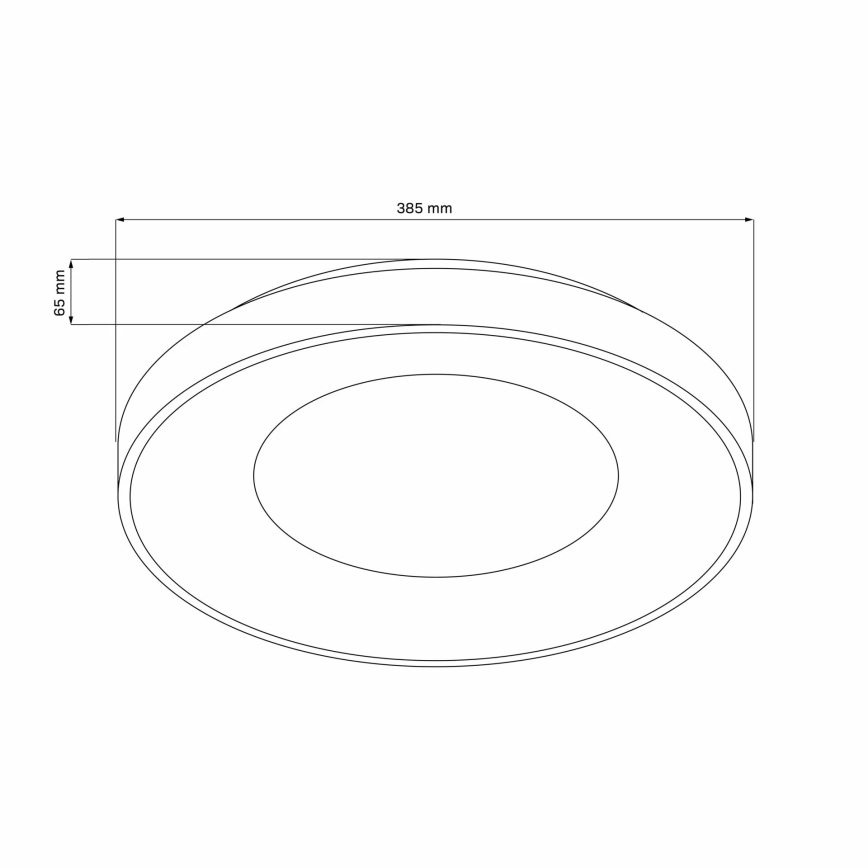 Φωτιστικό οροφής μπάνιου dimming LED WITOLD LED/48W/230V 3000-6000K IP44 + τηλεχειριστήριο