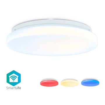 LED RGBW Dimmable φωτιστικό οροφής SmartLife LED/18W/230V 3000-6500K Wi-Fi