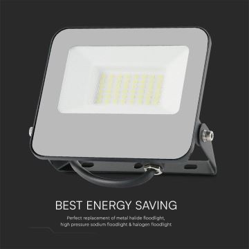 LED RGBW Dimming προβολέας LED/30W/230V IP65 γκρι + τηλεχειριστήριο