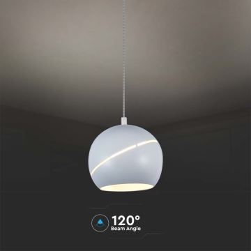 LED Κρεμαστό φωτιστικό οροφής LED/8,5W/230V 3000K λευκό