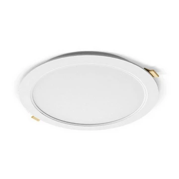 LED Κρεμαστό φωτιστικό οροφής - Πλαφονιέρα ATUEL LED/18W/230V 4000K d. 17 cm IP54