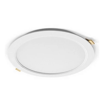 LED Κρεμαστό φωτιστικό οροφής - Πλαφονιέρα ATUEL LED/24W/230V 3000K d. 22 cm IP54