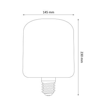 LED Λαμπτήρας DECO VINTAGE E27/4W/230V 1800K