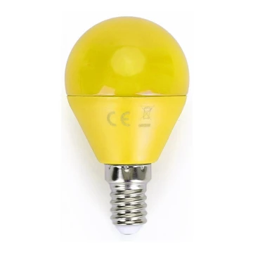 LED Λαμπτήρας G45 E14/4W/230V κίτρινο - Aigostar
