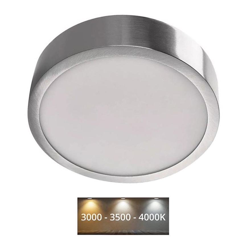 LED Φωτιστικό οροφής NEXXO LED/12,5W/230V 3000/3500/4000K δ. 17 cm χρώμιο