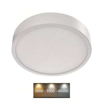 LED Φωτιστικό οροφής NEXXO LED/21W/230V 3000/3500/4000K δ. 22,5 cm λευκό