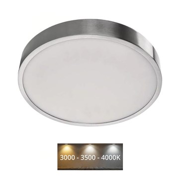 LED Φωτιστικό οροφής NEXXO LED/28,5W/230V 3000/3500/4000K δ. 30 cm χρώμιο