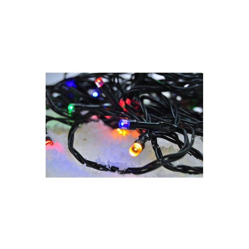 LED Χριστουγεννιάτικα εξωτερικά λαμπάκια 500xLED/8 λειτουργίες 55 m IP44 πολύχρωμα