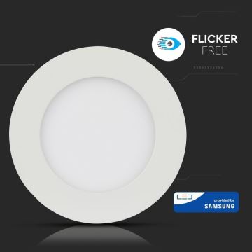 LED Χωνευτό φως SAMSUNG CHIP LED/12W/230V 3000K στρόγγυλο