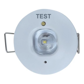 LED Χωνευτό φωτιστικό ασφαλείας GATRION LED/1W/230V 6000K