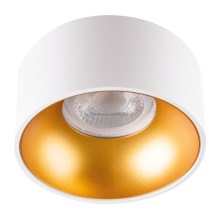 LED Χωνευτό φωτιστικό σποτ MINI RITI 1xGU10/25W/230V λευκό/χρυσαφί