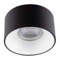 LED Χωνευτό φωτιστικό σποτ MINI RITI 1xGU10/25W/230V μαύρο/λευκό