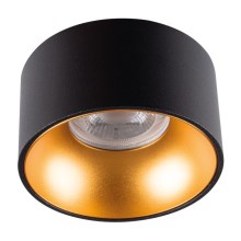 LED Χωνευτό φωτιστικό σποτ MINI RITI 1xGU10/25W/230V μαύρο/χρυσαφί