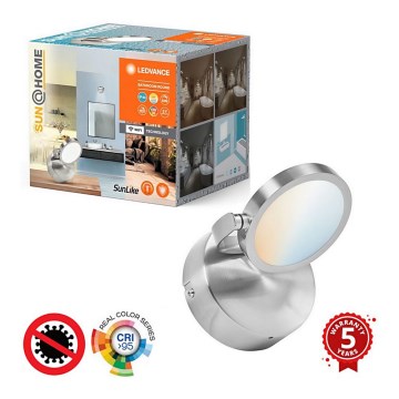 Ledvance - LED Dimmable σποτ μπάνιου SUN@HOME LED/7,5W/230V 2200-5000K CRI 95 Wi-Fi IP44