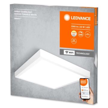 Ledvance - LED Dimmable φωτιστικό οροφής SMART+ DOWNLIGHT LED/22W/230V 3000-6500K Wi-Fi
