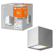 Ledvance - LED RGBW Dimmable φωτιστικό τοίχου εξωτερικού χώρου BRICK LED/14W/230V Wi-Fi IP44