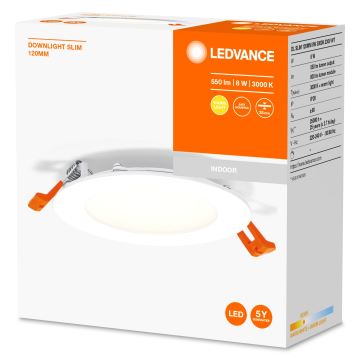 Ledvance - LED Χωνευτό φωτιστικό SLIM LED/8W/230V 3000K