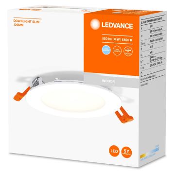 Ledvance - LED Χωνευτό φωτιστικό SLIM LED/8W/230V 6500K