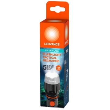 Ledvance - Επαναφορτιζόμενος φακός LED FLASHLIGHT LED/3,2W/5V 1500mAh