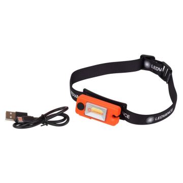 Ledvance - Επαναφορτιζόμενος φακός κεφαλής LED FLASHLIGHT LED/1,3W/5V 250mAh