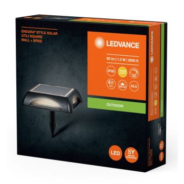 Ledvance - LED Dimmable ηλιακό φωτιστικό ENDURA STYLE SOLAR LED/1,2W/3,7V IP65