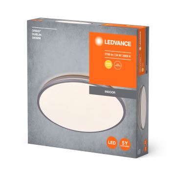 Ledvance - Φωτιστικό οροφής LED ORBIS DUBLIN LED/24W/230V διάμετρος 39 cm