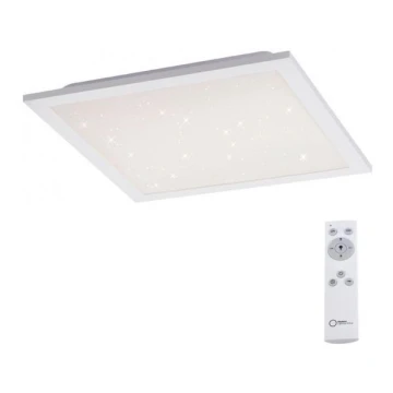 Leuchten Direkt 14760-16 - LED Dimmable φωτιστικό οροφής STARRYFLAT LED/20W/230V + τηλεχειριστήριο