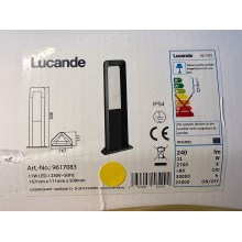 Lucande - Φωτιστικό LED εξωτερικού χώρου SECUNDA LED/11W/230V IP54