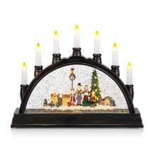 Markslöjd 704983 - Χριστουγεννιάτικο κερί LED KARSTEN 9xLED/0,25W/4,5V