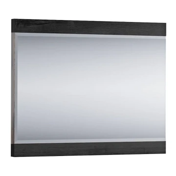 Mirror LANDU 61,5x63,5 cm μαύρο