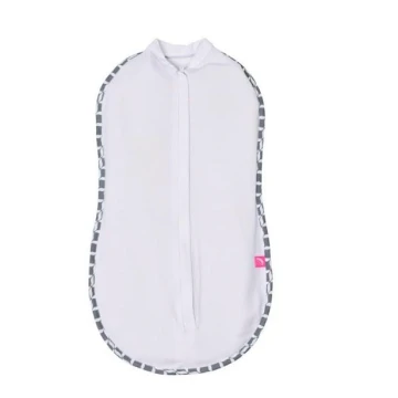 MOTHERHOOD - Βρεφική κουβέρτα φασκιώματος με φερμουάρ CLASSICS 2.5-5 kg γκρι