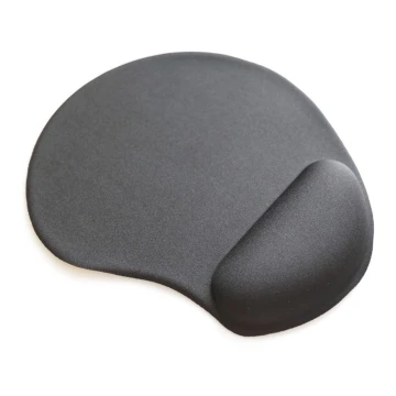 Mouse pad με gel μαξιλάρι μαύρο