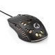 Gaming ποντίκι με LED 800/1200/2400/3200/4800/7200 DPI 7 πλήκτρα μαύρο
