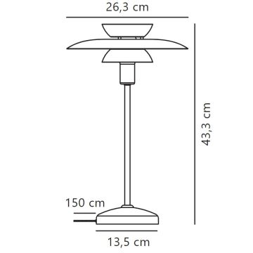 Nordlux - Eπιτραπέζια λάμπα CARMEN 1xE14/25W/230V μαύρο