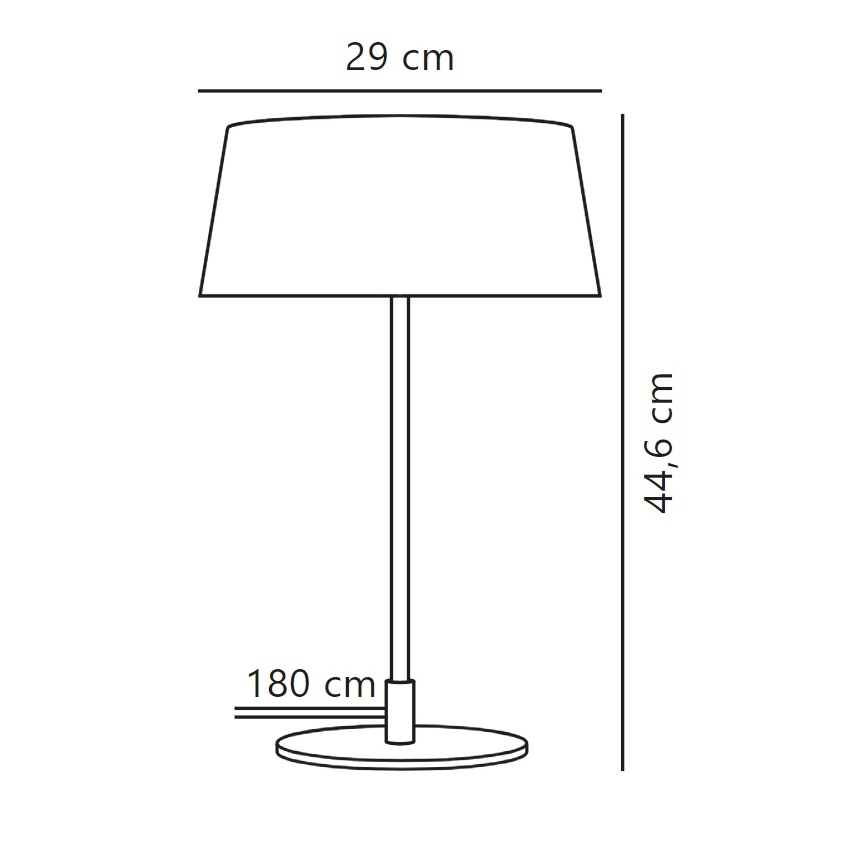 Nordlux - Eπιτραπέζια λάμπα CLASI 3xE14/10W/230V