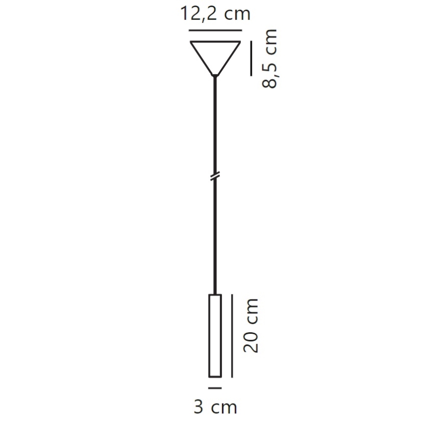 Nordlux - Led Dimmable κρεμαστό φωτιστικό οροφής OMARI LED/4,4W/230V λευκό