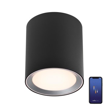 Nordlux - LED Dimmable σποτ μπάνιου LANDON SMART LED/8W/230V 2700-6500K IP44 μαύρο