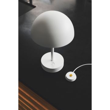 Nordlux - LED Dimming rechargeable Εξωτερικού χώρου επιτραπέζια λάμπα ELLEN LED/2,8W/3,7V IP44 λευκό