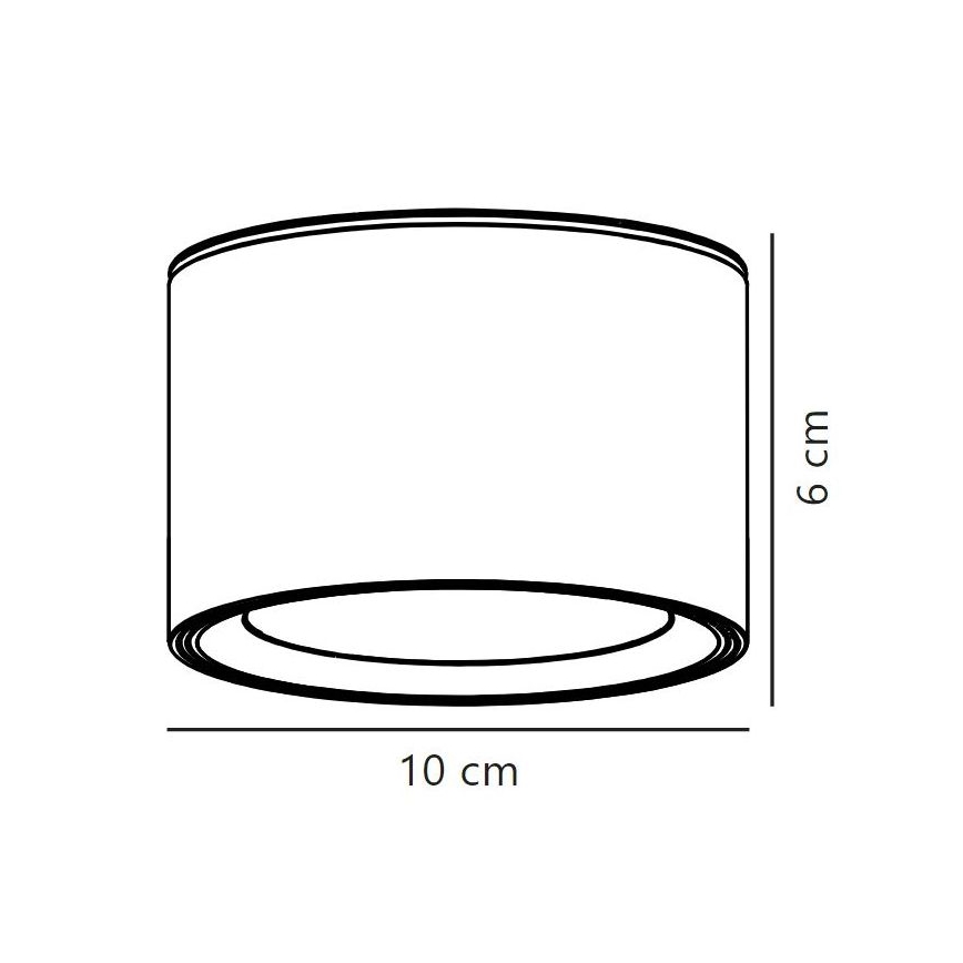 Nordlux - LED Σποτ FALLON LED/5,5W/230V μαύρο