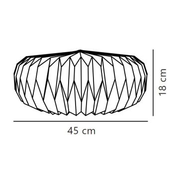 Nordlux - Αμπαζούρ BELLOY E27 διάμετρος 45 cm